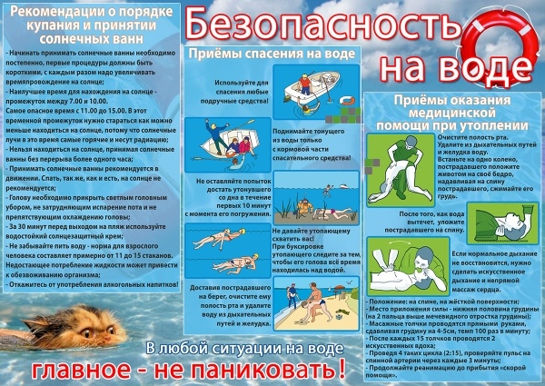 Безопасность на воде. Безопасность на воде.